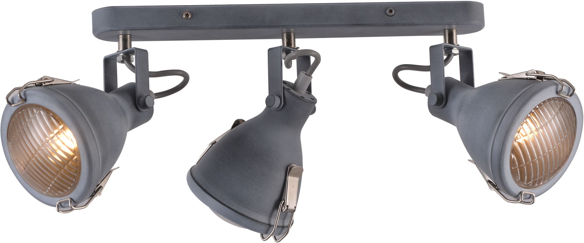 Candellux Crodo Deckenlampe 3x40 W grau 93-71125