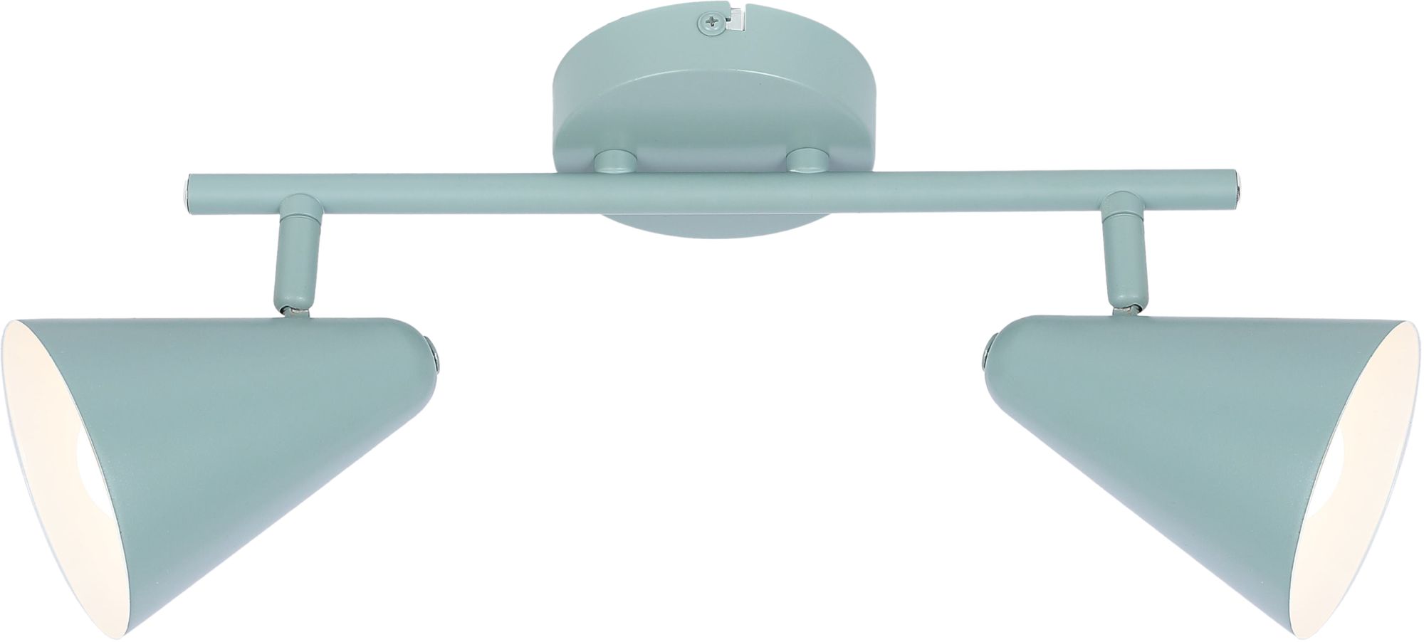 Candellux Amor Deckenlampe 2x40 W grau 92-63335