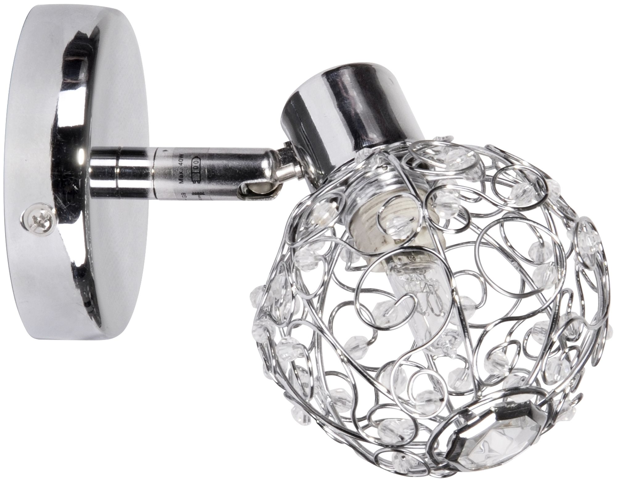 Candellux Collar Leuchter 1x40 W chrom 91-13637