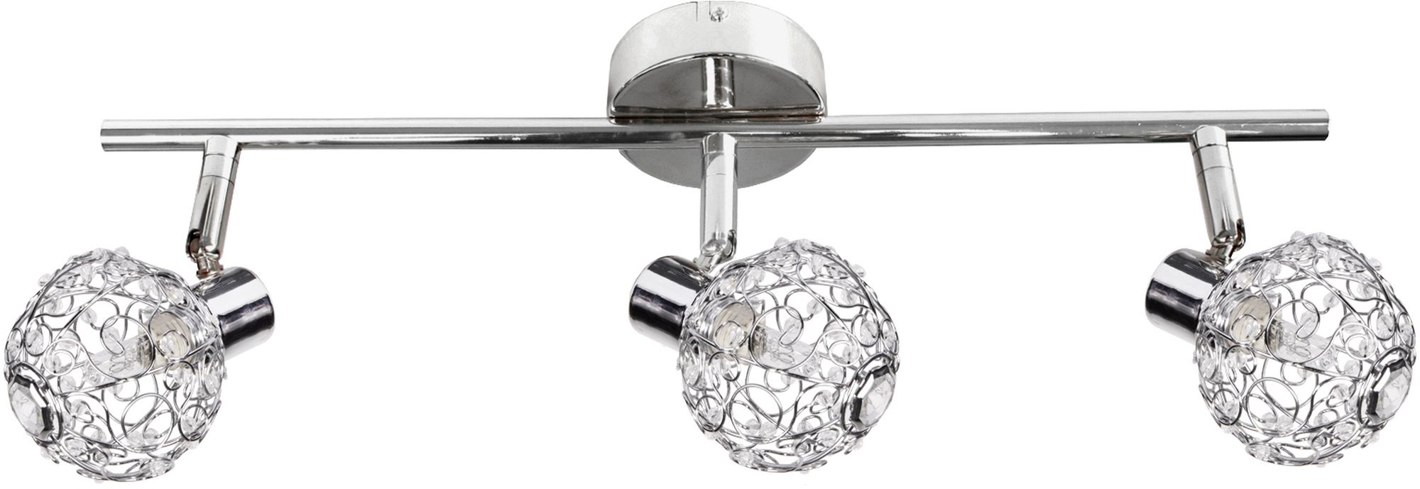 Candellux Collar Deckenlampe 3x40 W chrom 93-13668