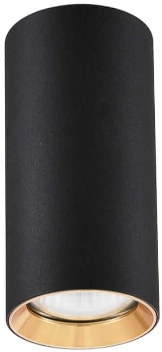 Light Prestige Manacor Deckenlampe 1x50 W schwarz-gold LP-232/1D-170BK/GD