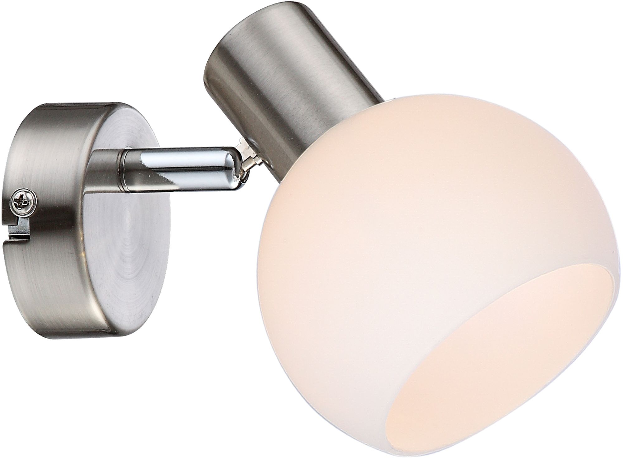 Candellux Mauro Leuchter 1x4 W weiß-nikel 91-61584