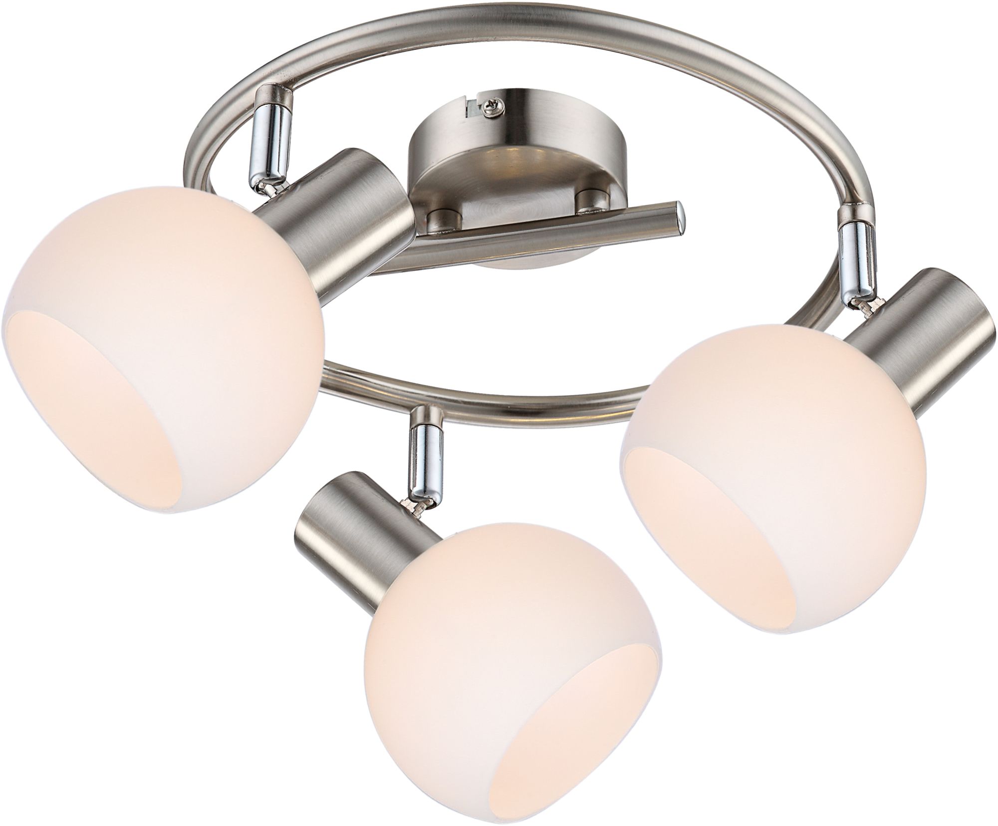 Candellux Mauro Deckenlampe 3x4 W weiß-nickel 98-61997