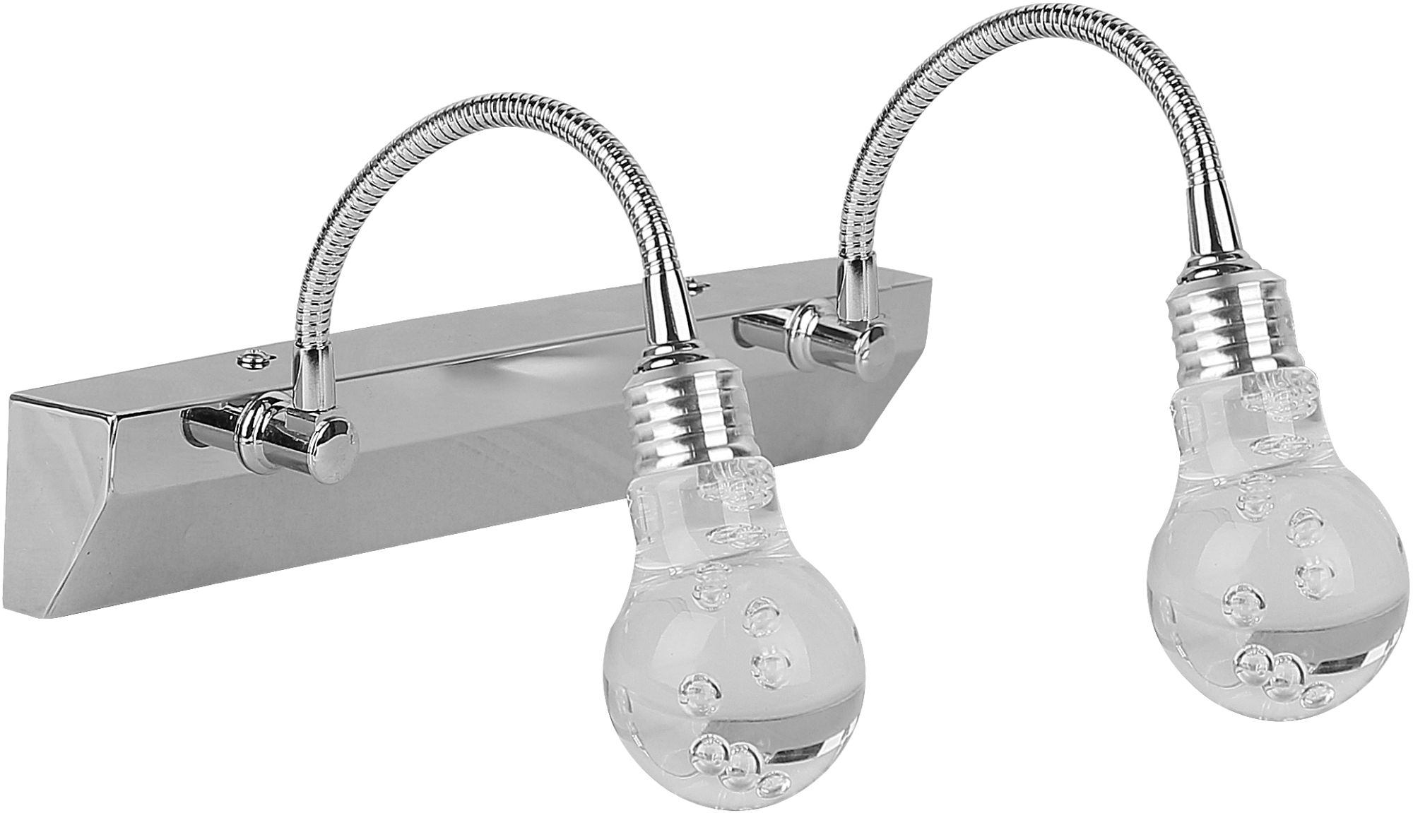 Candellux Acrylic Leuchter 2x2 W chrom-transparent 22-27047