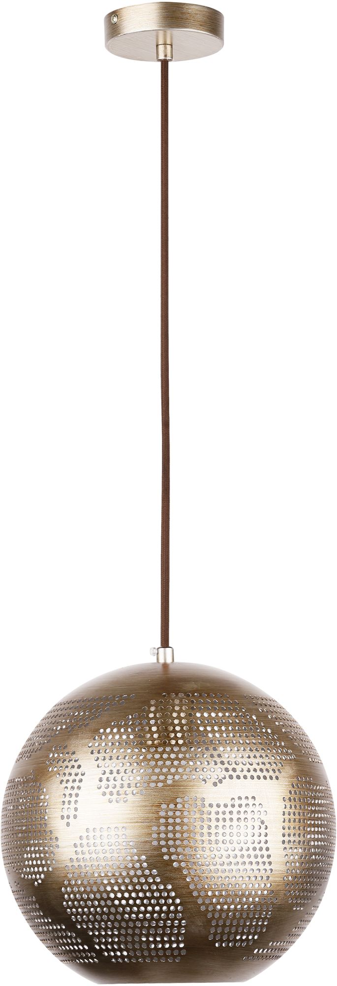 Candellux Sfinks Pendelleuchte 1x60 W braun 31-43276