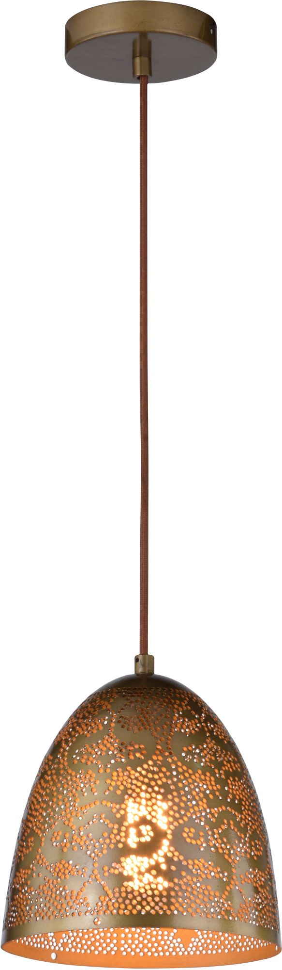 Candellux Sfinks Pendelleuchte 1x60 W patina 31-43306