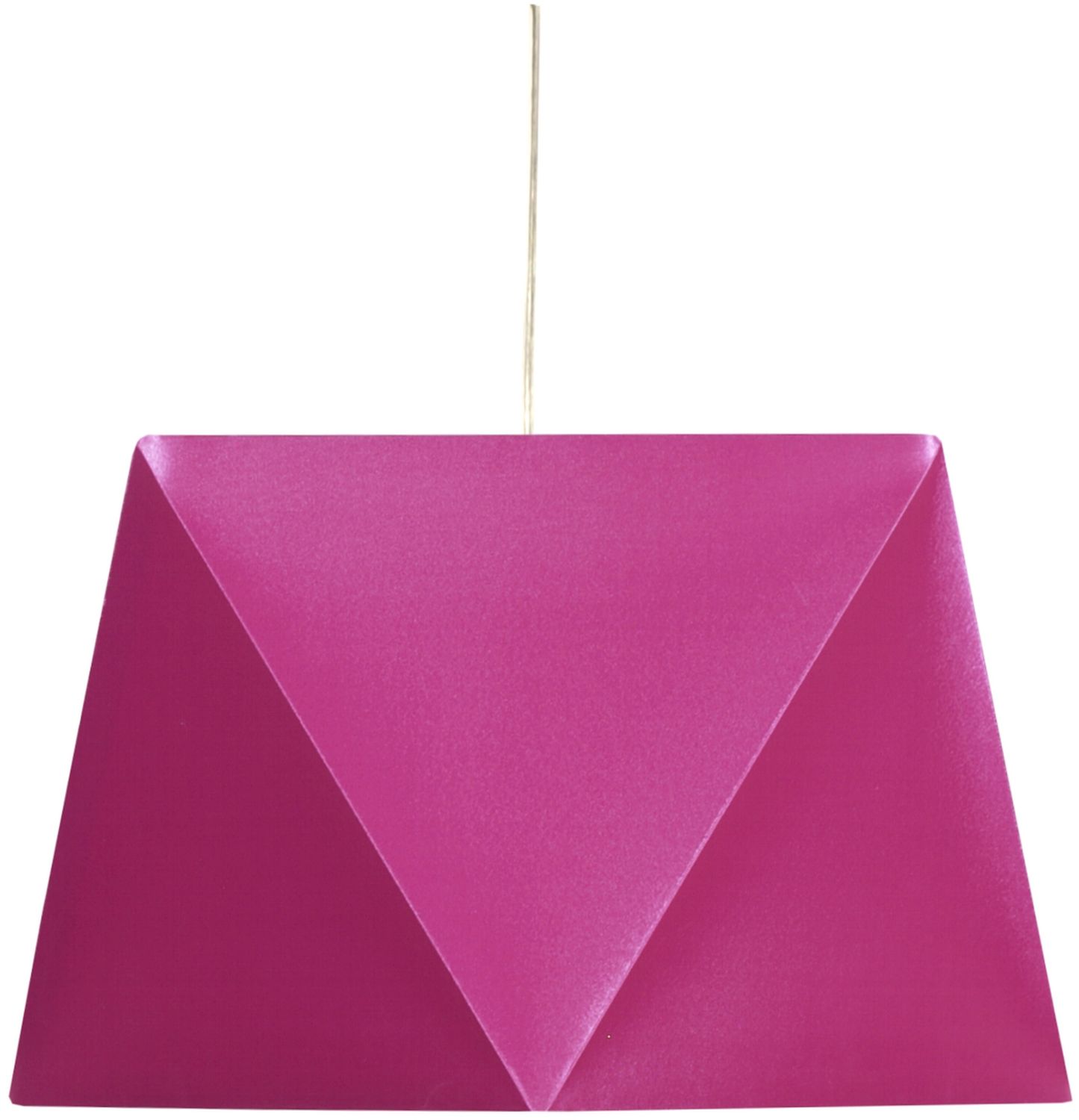 Candellux Hexagen Pendelleuchte 1x60 W rosa 31-03638