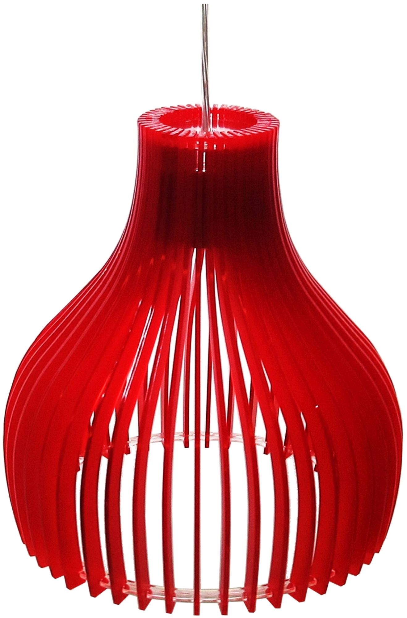 Candellux Buren Pendelleuchte 1x60 W rot 31-50253