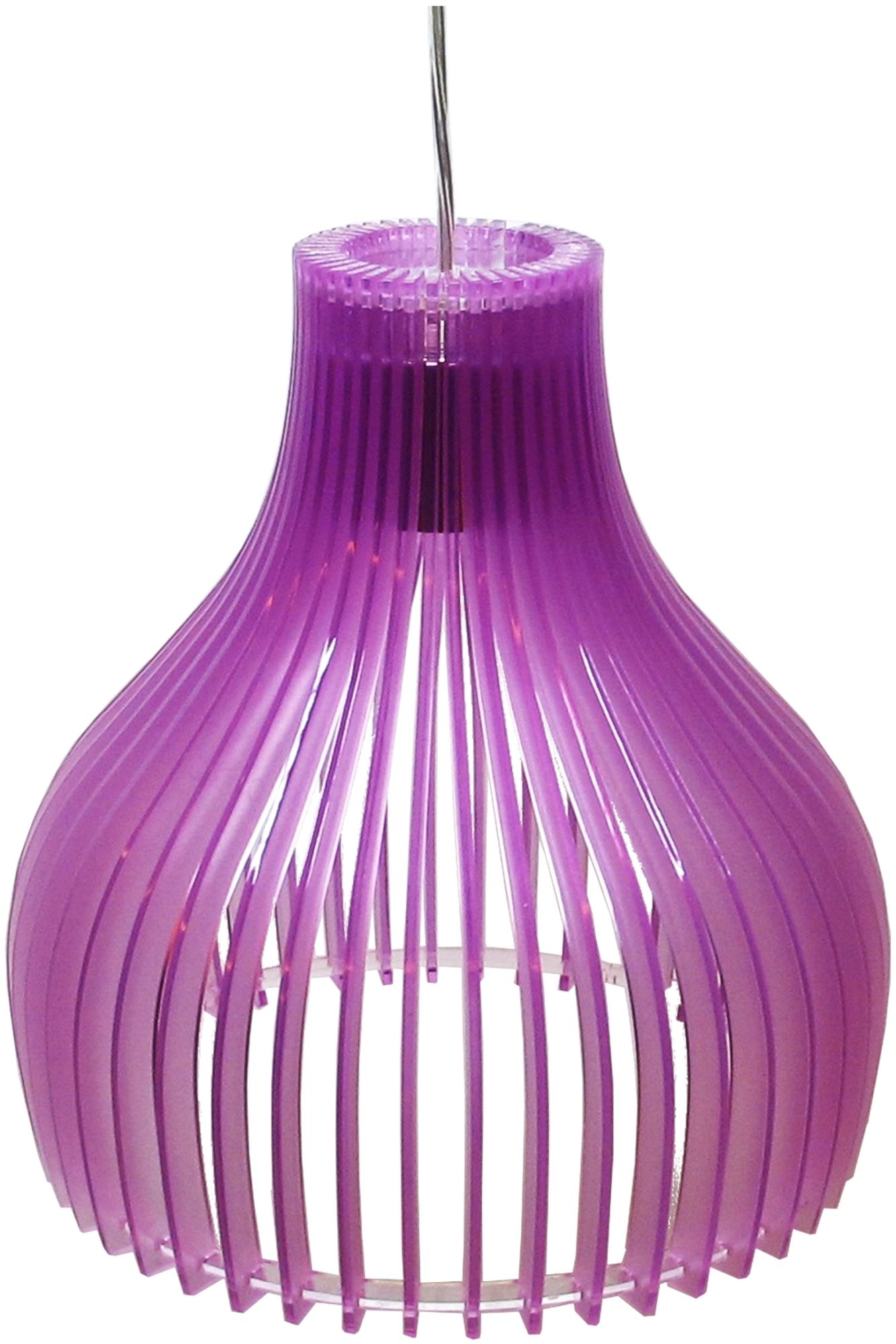 Candellux Buren Pendelleuchte 1x60 W violett 31-50314