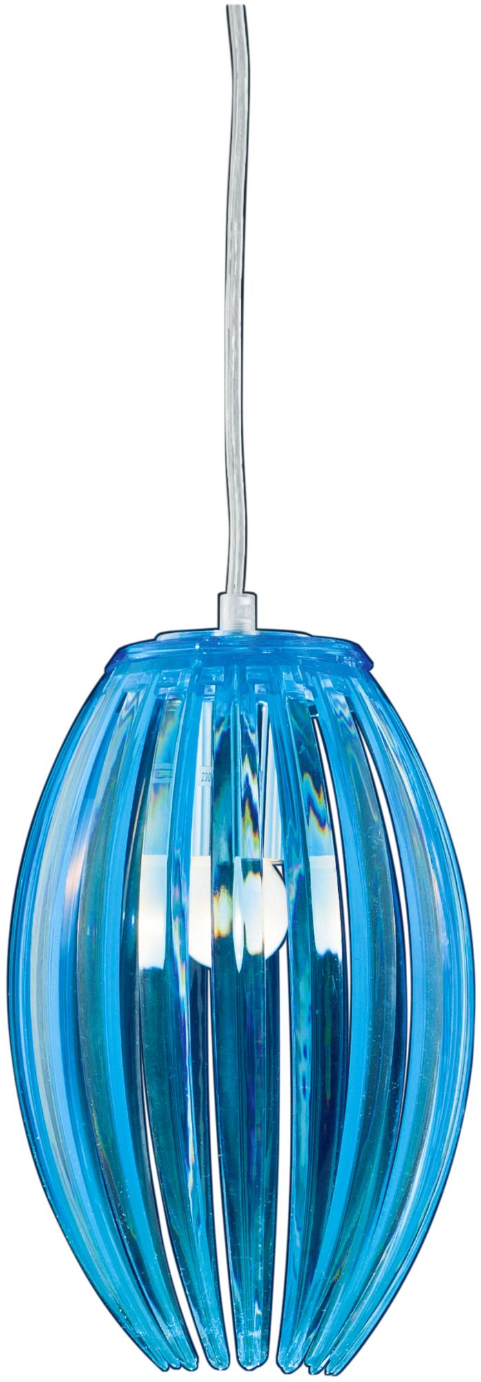 Candellux Abuko Pendelleuchte 1x60 W blau 31-55296