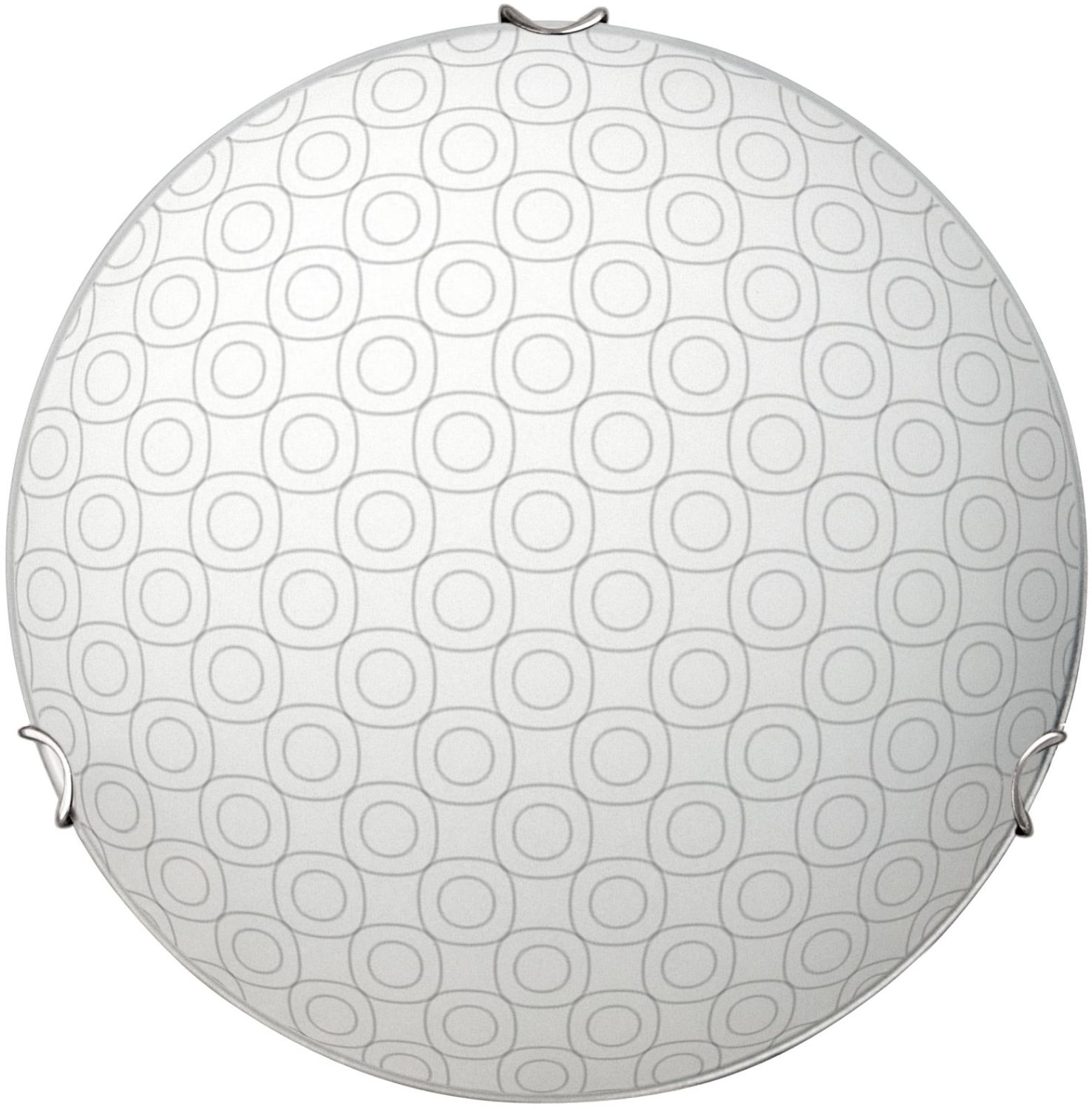 Candellux Sesi Decke 1x60 W weiß-chrom 13-64257