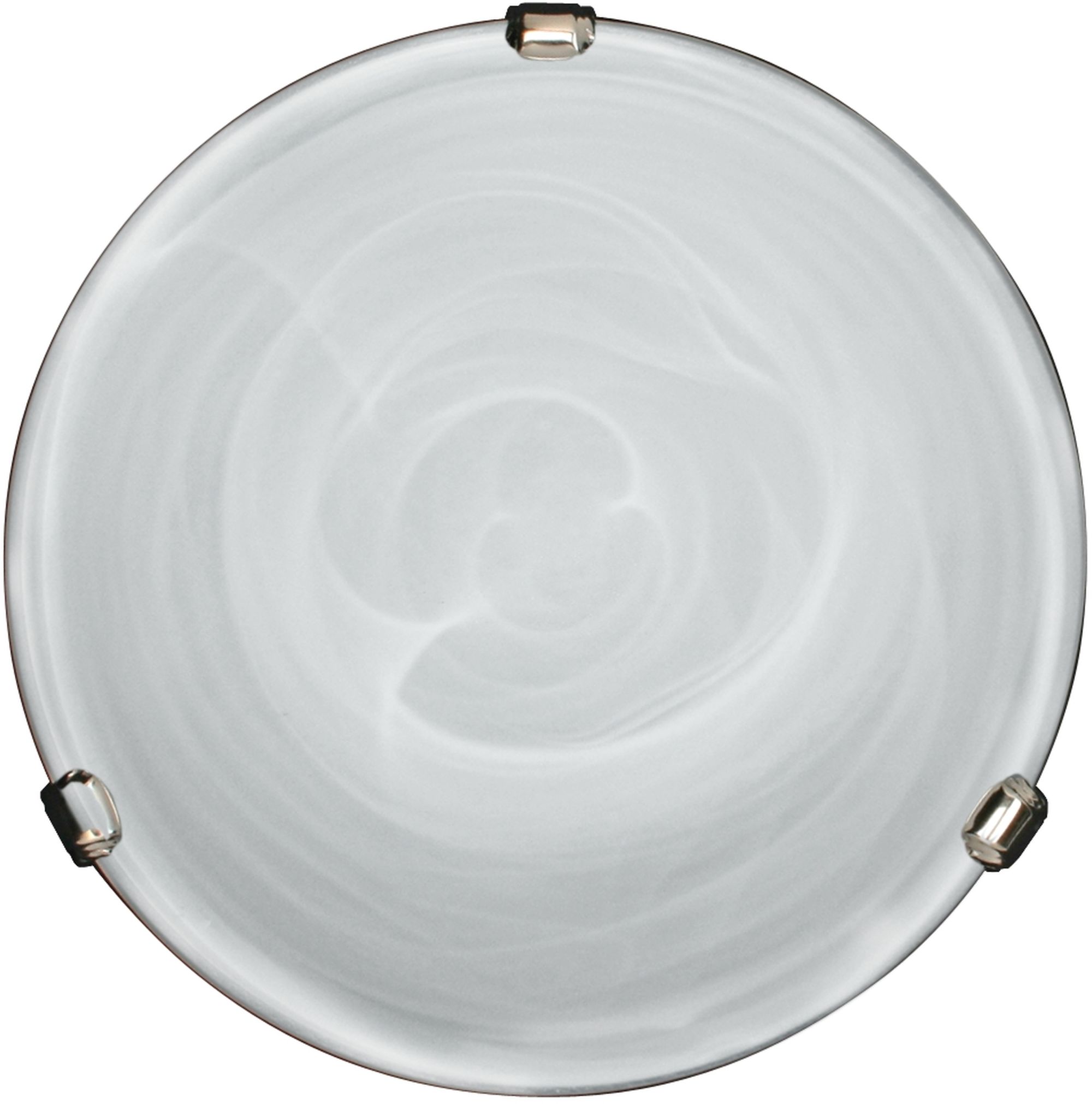 Candellux Duna Decke 1x60 W weiß-chrom 13-38695