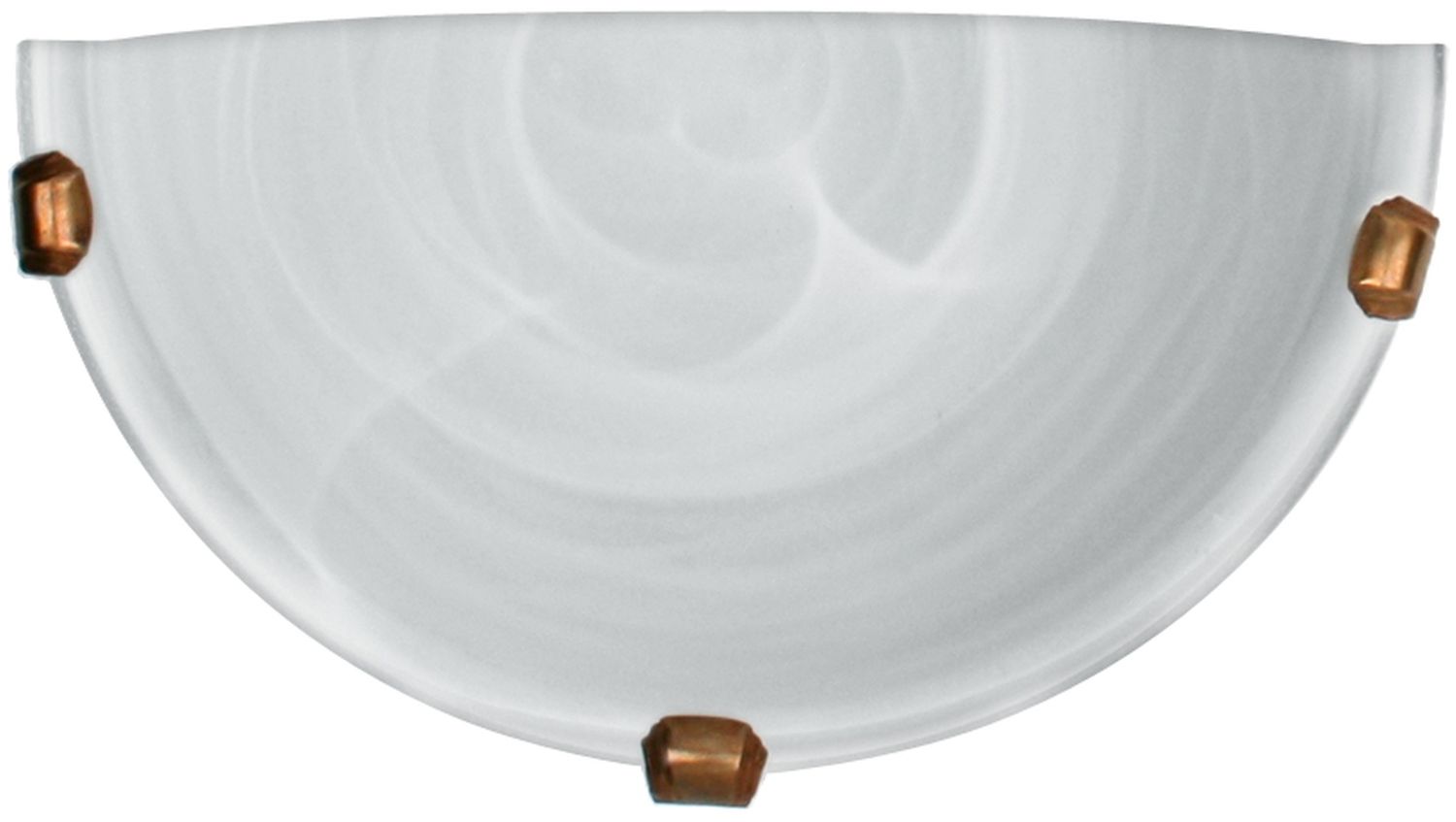 Candellux Duna Decke 1x60 W weiß-patina 11-38688