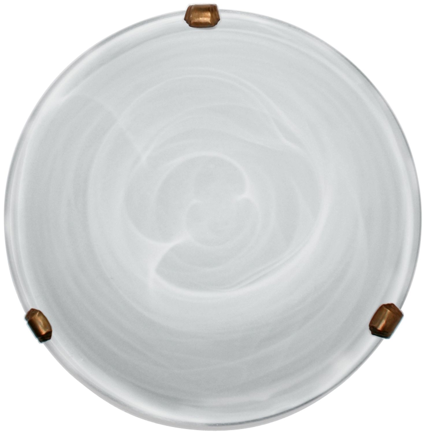 Candellux Duna Decke 1x60 W weiß-patina 13-38701