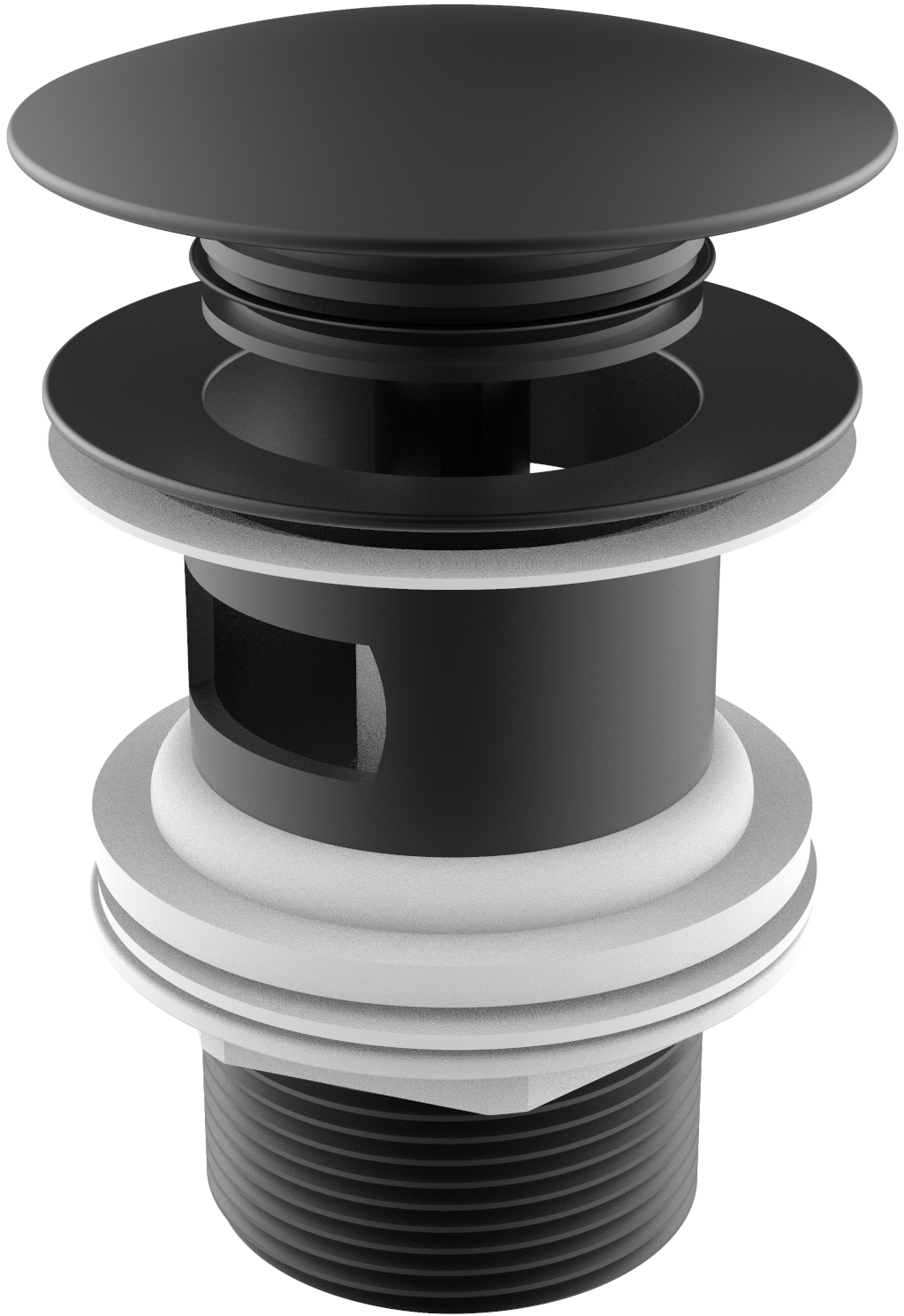 Roca Aqua Waschbeckenstöpsel schwarz A5054015NM
