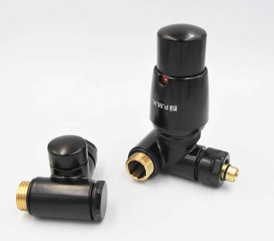 P.M.H. Inter Thermostatset schwarz INTER-LB