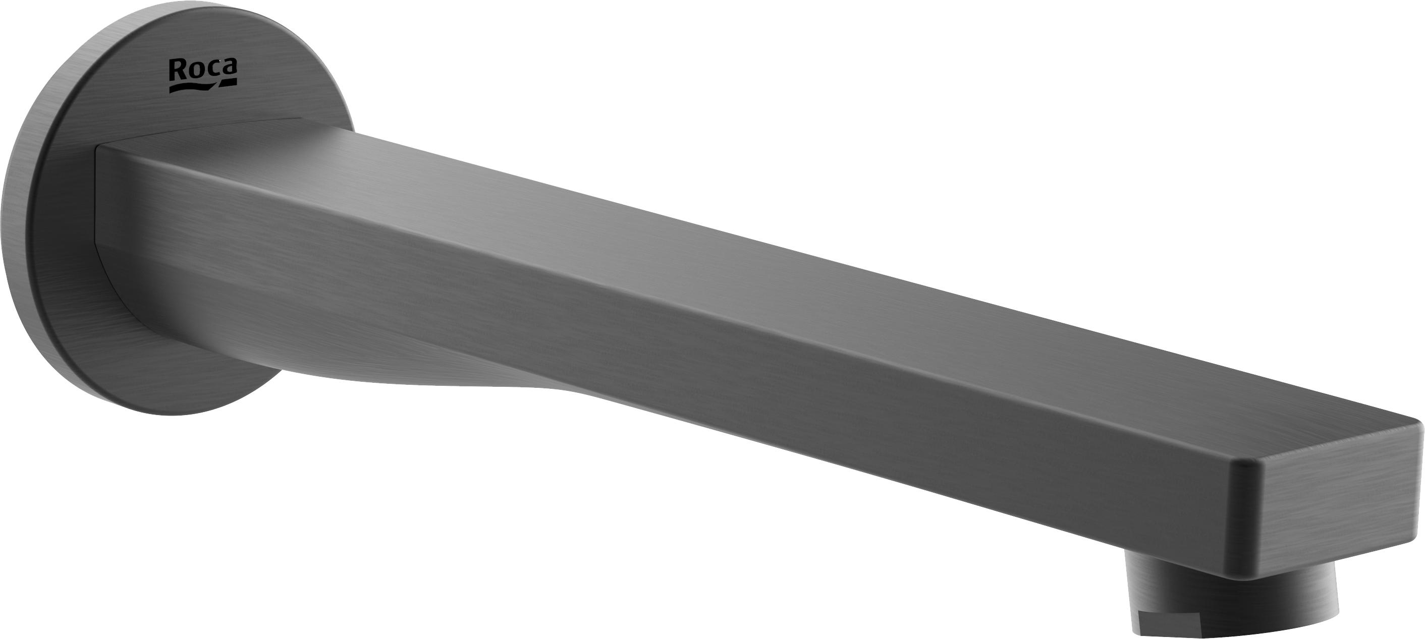 Roca Naia Black Auslauf für Badewannenarmatur für Badewanne schwarz A5253089NM