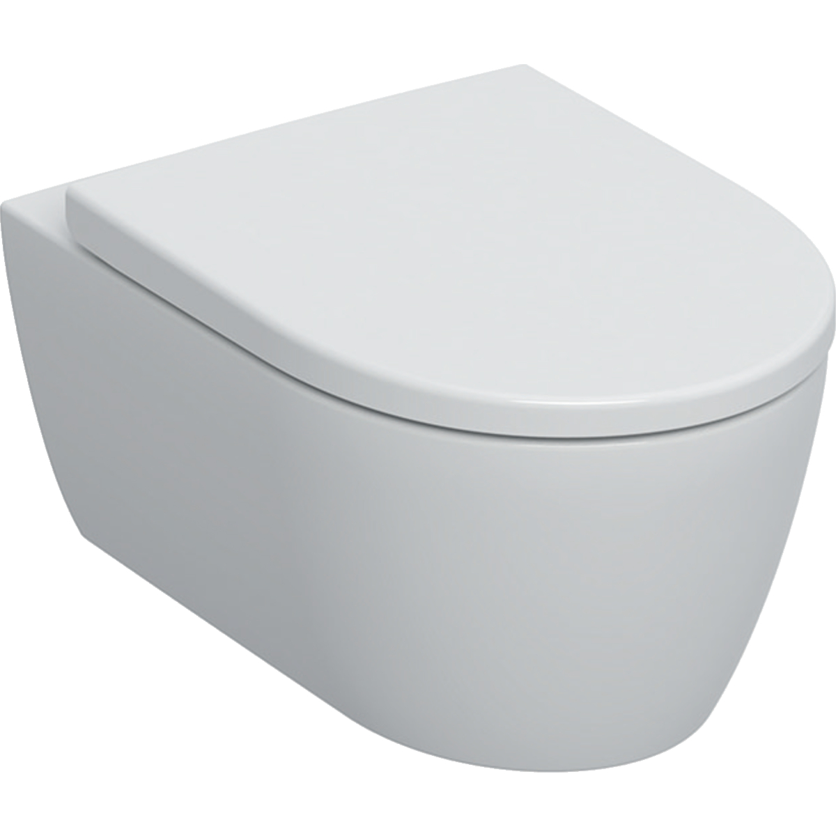 Geberit iCon WC-Set mit Sitz hängend Spülrandlos weiß Matte 501.663.JT.1