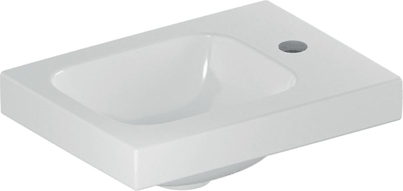 Geberit iCon Waschbecken 38x28 cm rechteckig Möbel weiß 501.830.00.1