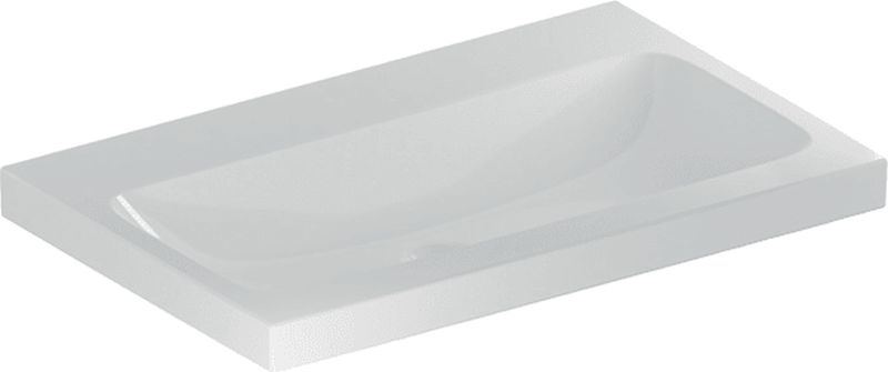 Geberit iCon Waschbecken 75x48 cm rechteckig Möbel weiß 501.835.00.7