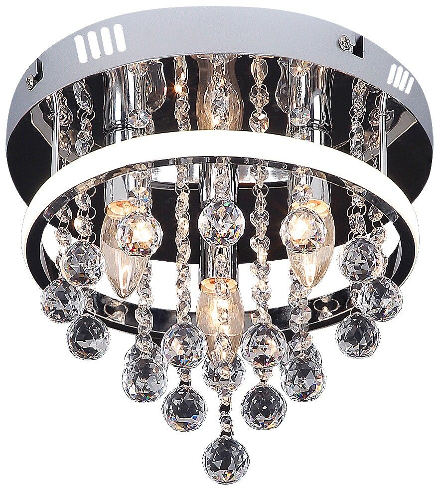 Rabalux Pallas Deckenlampe 4x40 W weiß-chrom 2236