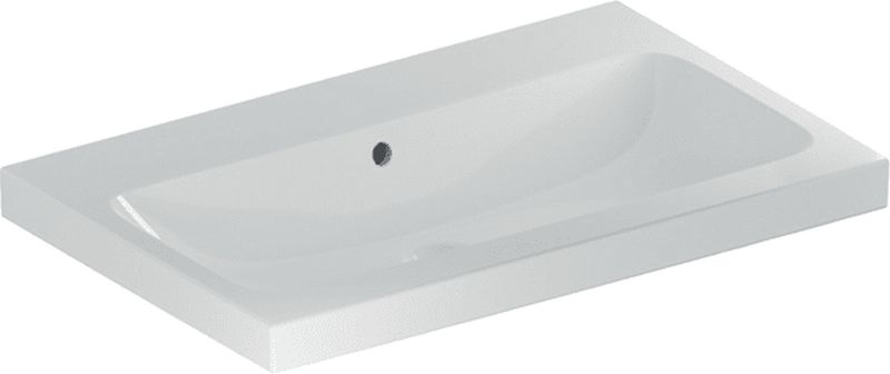 Geberit iCon Waschbecken 75x48 cm rechteckig Aufsatzwaschbecken weiß 501.848.00.3