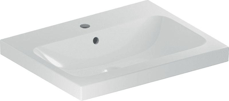 Geberit iCon Waschbecken 75x48 cm rechteckig Aufsatzwaschbecken weiß 501.848.JT.1