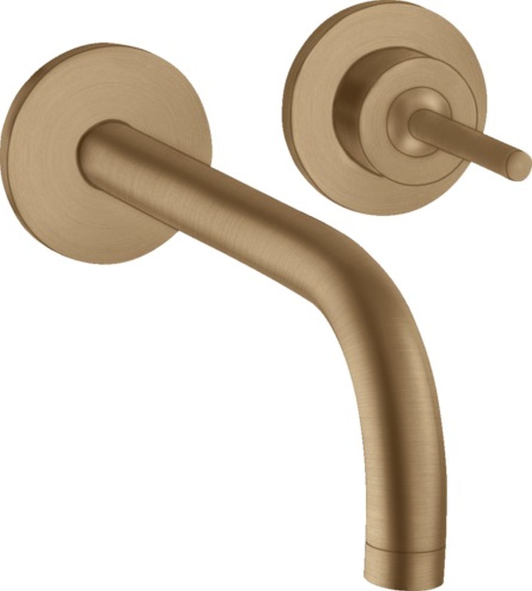 Axor Uno Waschtischarmatur Unterputz antikes messing/bronze 38116140