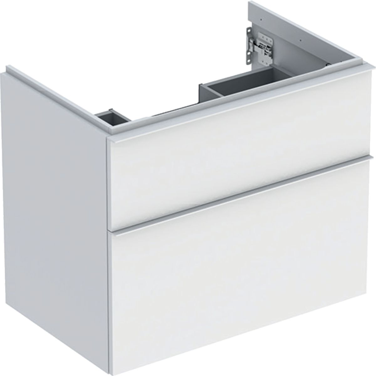 Geberit iCon Kabinett 74x47.6x61.5 cm Unterschrank hängend weiß 502.304.01.3
