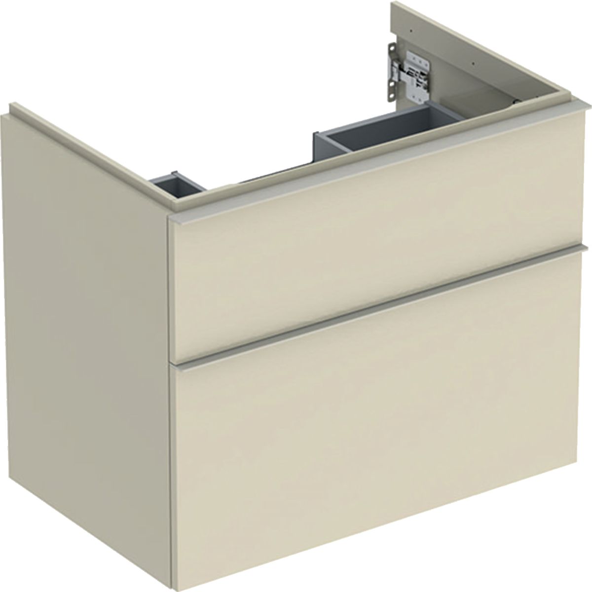 Geberit iCon Kabinett 74x47.6x61.5 cm Unterschrank hängend grau-sandig 502.304.JL.1