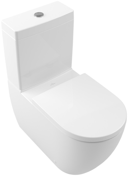 Villeroy & Boch Subway 3.0 Kompakte Toilettenschüssel weiß 4672T0R1
