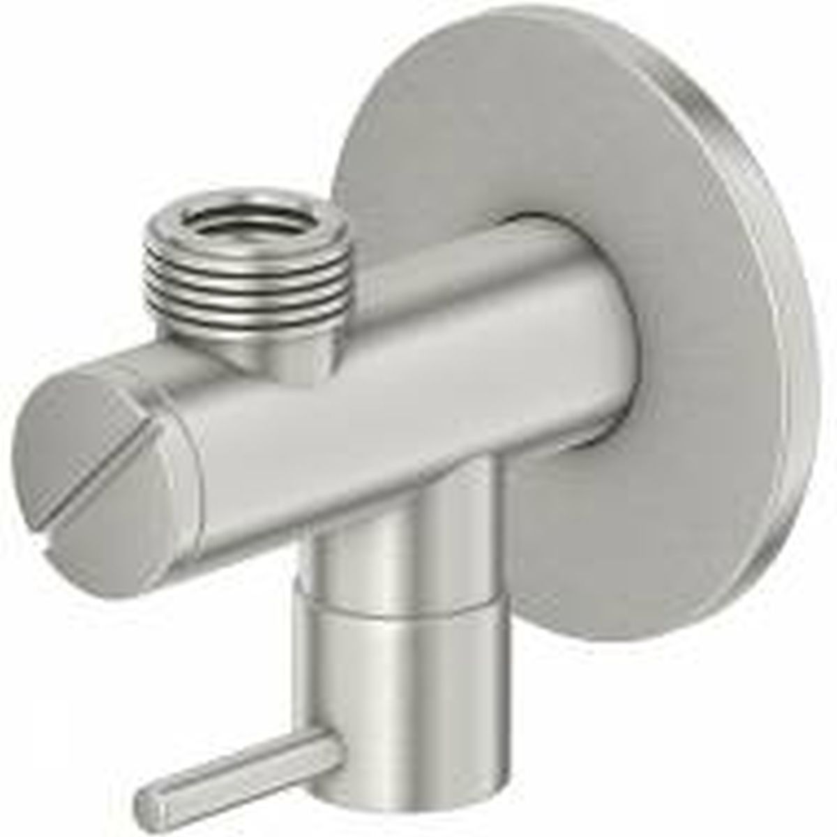 Steinberg 100 Eckwandventil Brushed Nickel 1001640BN