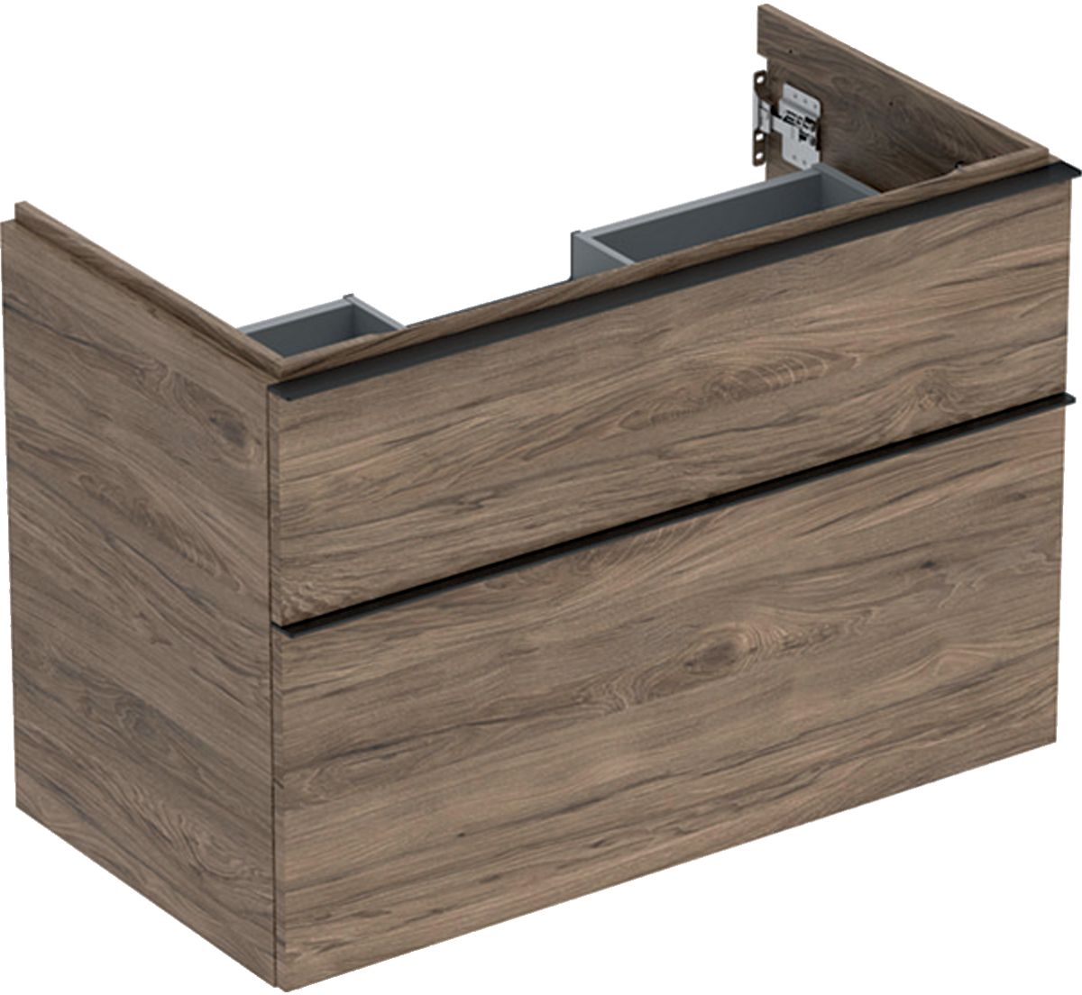 Geberit iCon Kabinett 88.8x47.6x61.5 cm Unterschrank hängend nuss-lava 502.305.JR.1