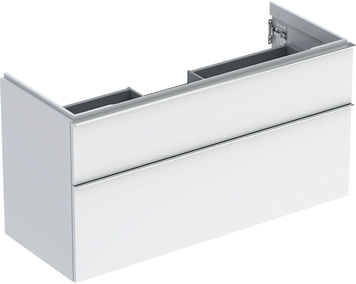 Geberit iCon Kabinett 118.4x47.6x61.5 cm Unterschrank hängend weiß-chrom 502.306.01.2