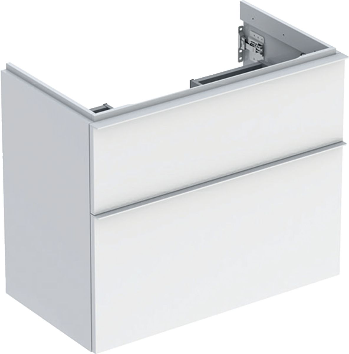 Geberit iCon Kabinett 74x41.6x61.5 cm Unterschrank hängend weiß 502.308.01.1