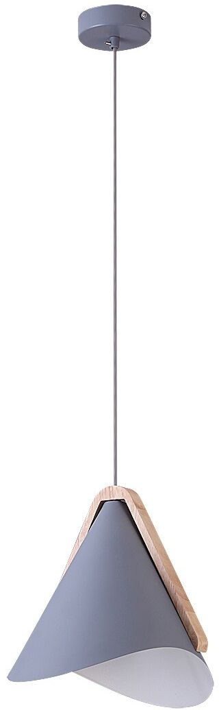 Rabalux Neva Pendelleuchte 1x60 W grau/aschfarben-holz 6649