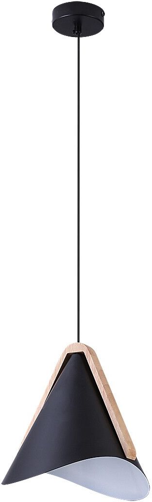Rabalux Neva Pendelleuchte 1x60 W schwarz-holz 6650