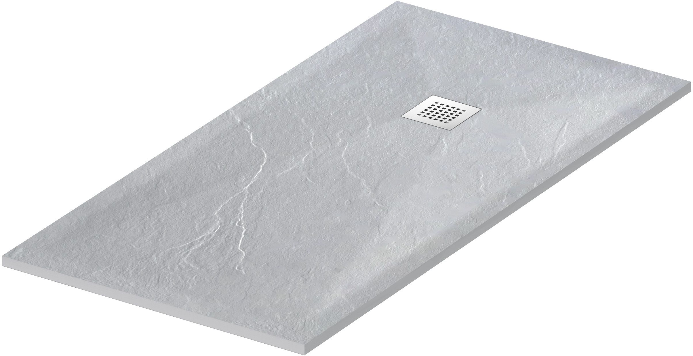 Balneo Stone Tray Rechteckige Duschwanne 120x90 cm grau STFLG9012025