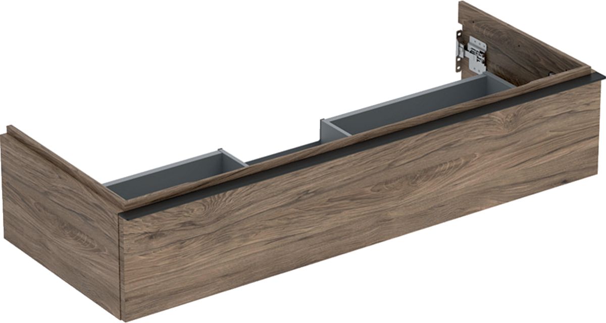 Geberit iCon Kabinett 118.4x47.6x24.7 cm Unterschrank hängend nuss-lava 502.313.JR.1