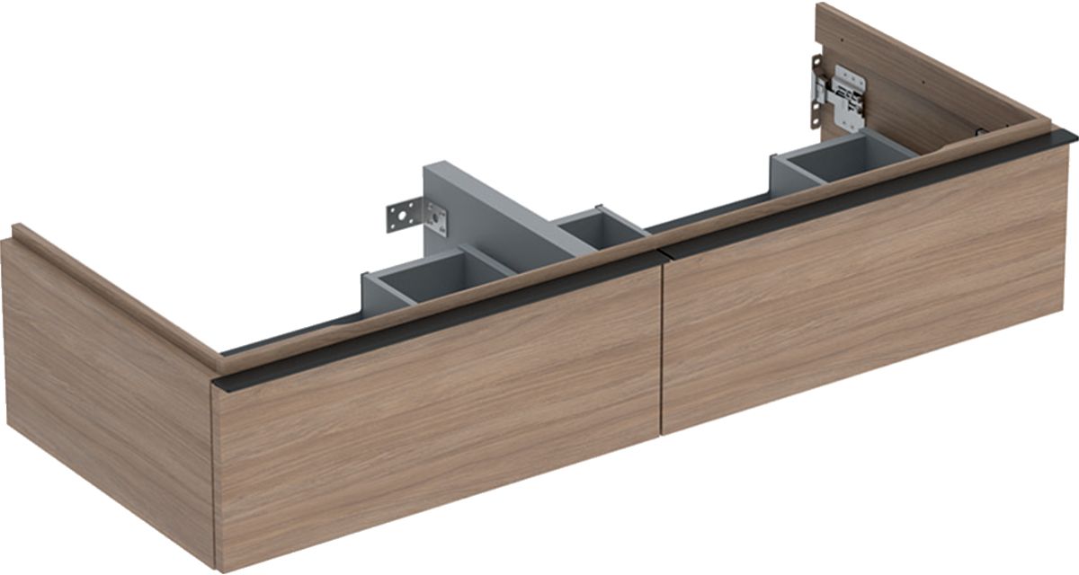 Geberit iCon Kabinett 118.4x47.6x24.7 cm Unterschrank hängend eiche-lava 502.314.JH.1