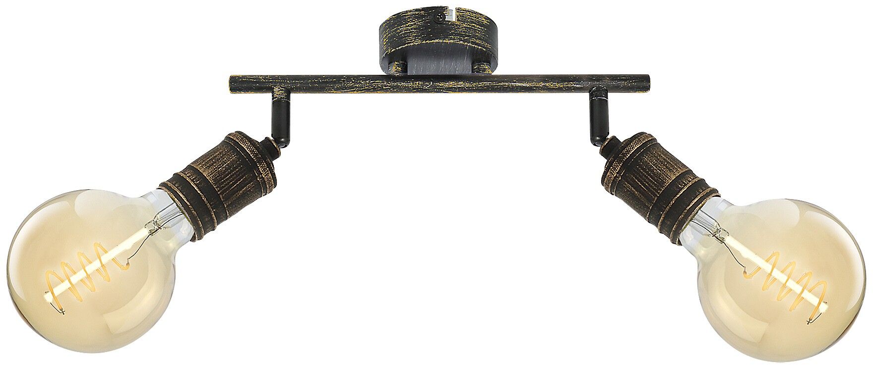 Rabalux Fidel Deckenlampe 2x25 W gold 3215