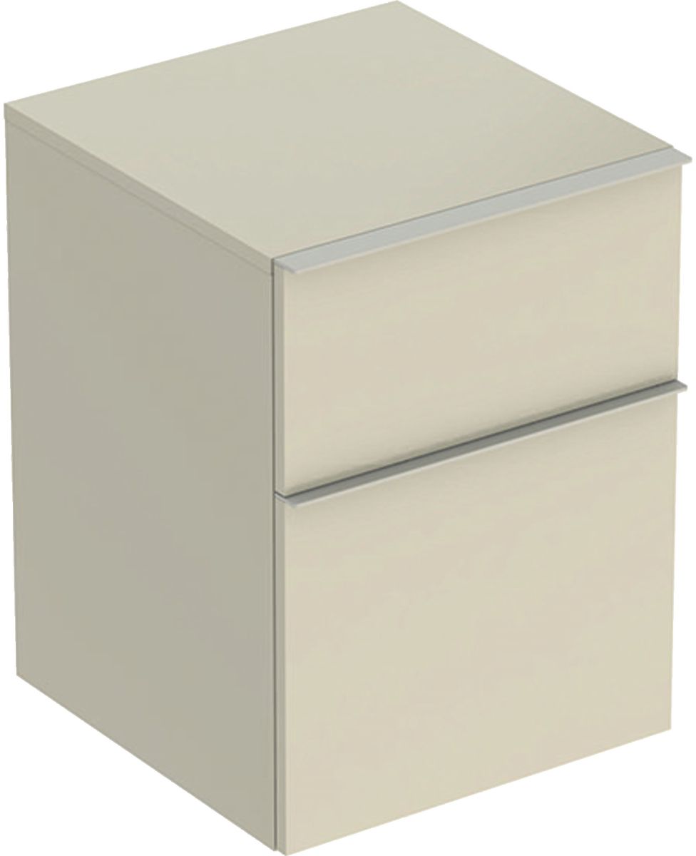 Geberit iCon Unterschrank 60x47.6x60 cm Seitenschrank hängend grau-sandig 502.315.JL.1