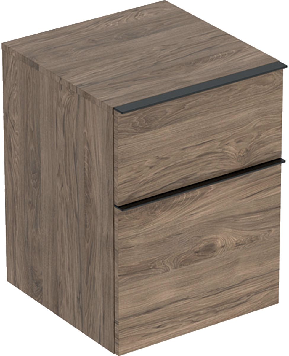 Geberit iCon Kabinett 45x47.6x60 cm Seitenschrank hängend nuss-lava 502.315.JR.1