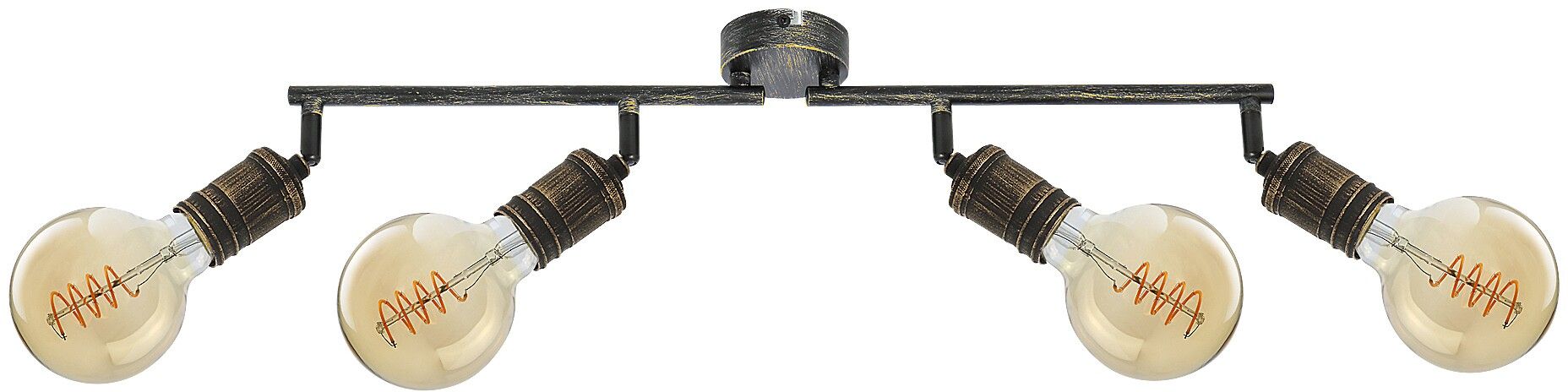 Rabalux Fidel Deckenlampe 4x25 W gold 3217