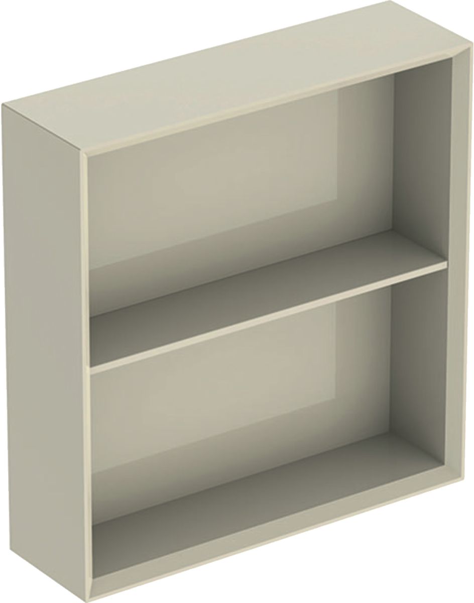 Geberit iCon Kabinett 45x13.2x46.7 cm Seitenschrank hängend grau-sandig 502.323.JL.1