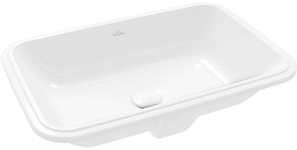 Villeroy & Boch Architectura Waschbecken 56x36 cm rechteckig Unterbauwaschbecken weiß glanz 5A7760R1