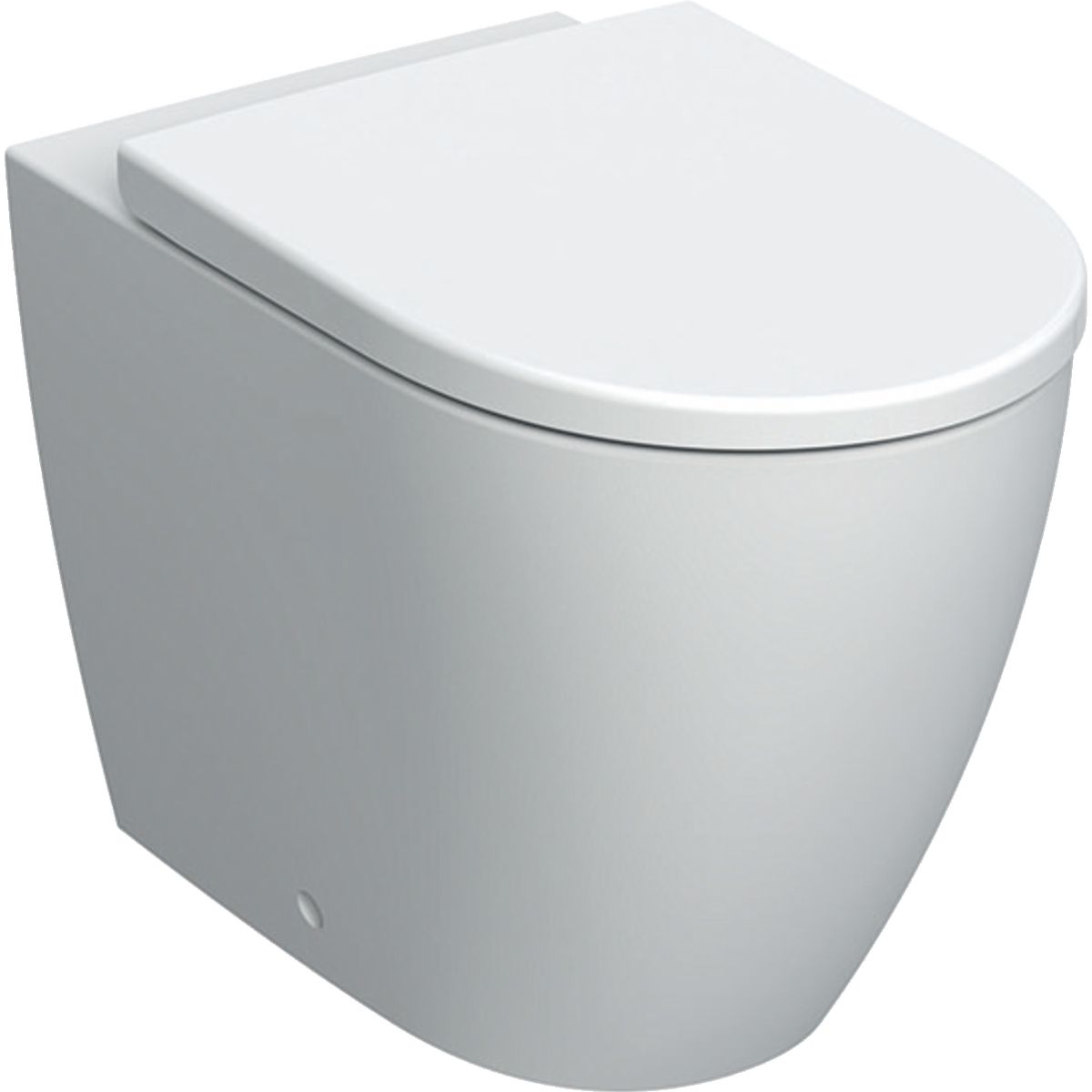 Geberit iCon WC-Set mit Sitz stehend Spülrandlos weiß Matte 502.383.JT.1