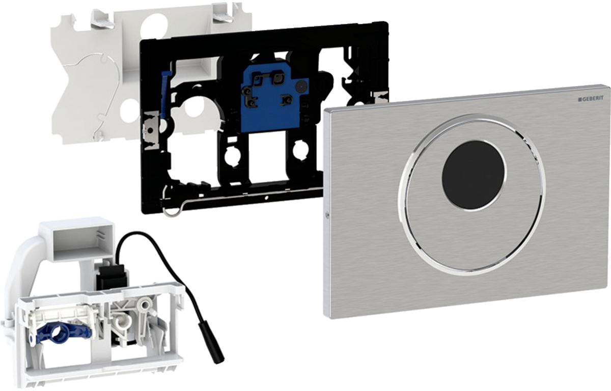 Geberit Sigma Betätigungsplatte für Toilette stahl 115.856.SN.6