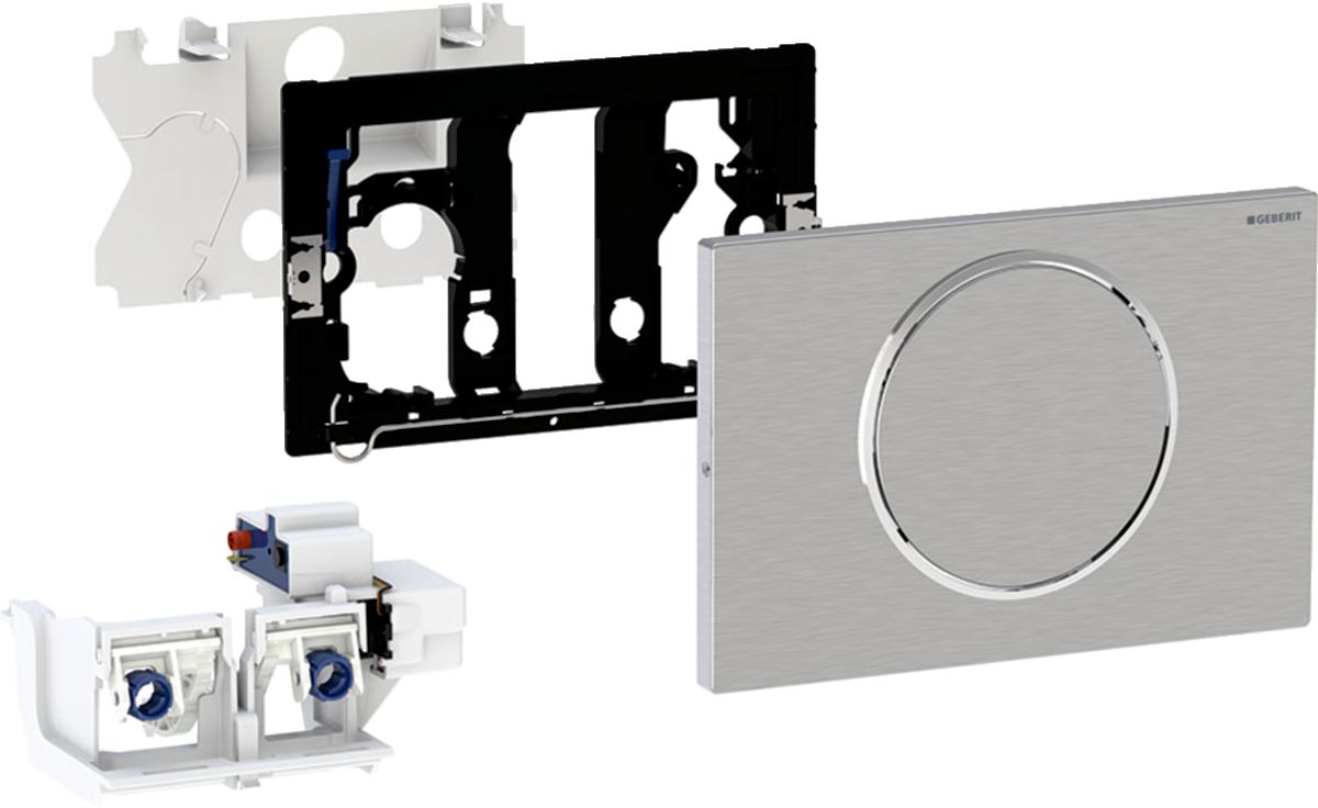 Geberit Sigma Betätigungsplatte für Toilette stahl 115.867.SN.6