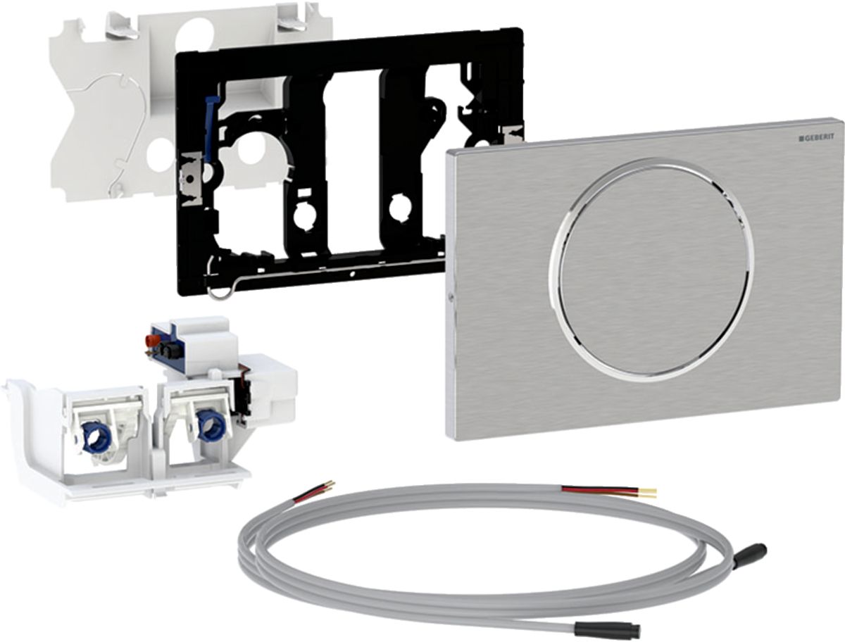 Geberit Sigma Betätigungsplatte für Toilette stahl 115.863.SN.6